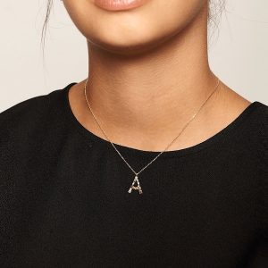 Ladies necklace PD PAOLA letter "A"