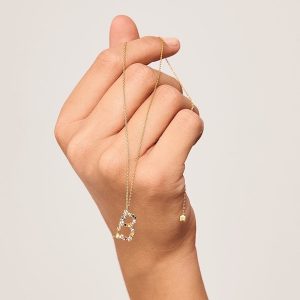 Ladies necklace PD PAOLA letter "B"