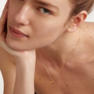 Ladies necklace PD PAOLA letter "B"