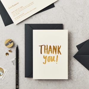 THANK YOU CARD