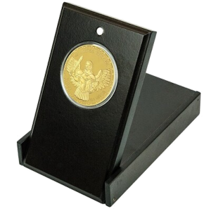 Medal "Archangel Michael", with solid gold plating