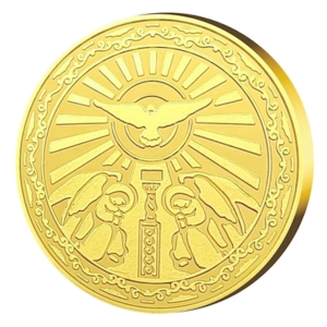 St. George Medal, with solid gold plating