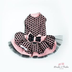 Dotted tulle dress