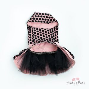 Dotted tulle dress